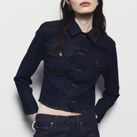 Contoured Jacket ~ Rinse - Picture 4 of 4